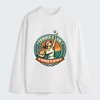 Ace in Motion - Classic Long Sleeve Shirt - White