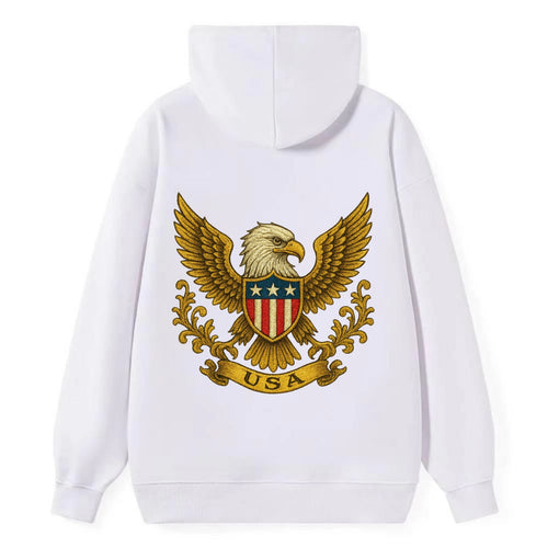 Usa Heritage Eagle 2 - Classic Pullover Hoodie