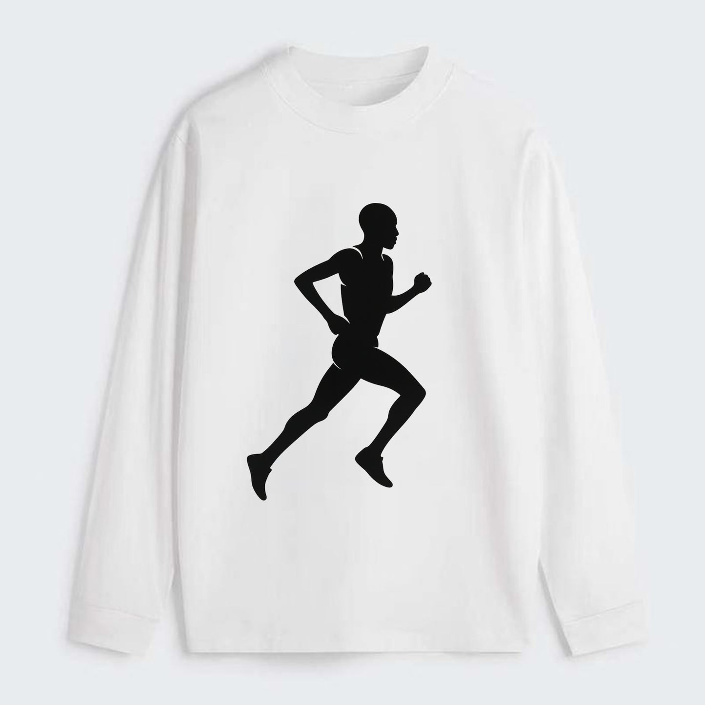 Kenyan distance runner stride - Classic Long Sleeve Shirt - White