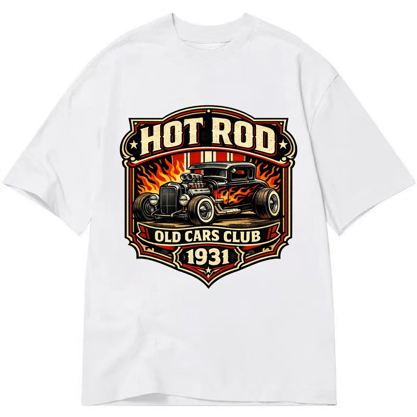 Hot Rod Club 1931 - Classic T-shirt - White