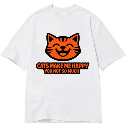 Feline Joy and Sassy Truths - Classic T-shirt - White