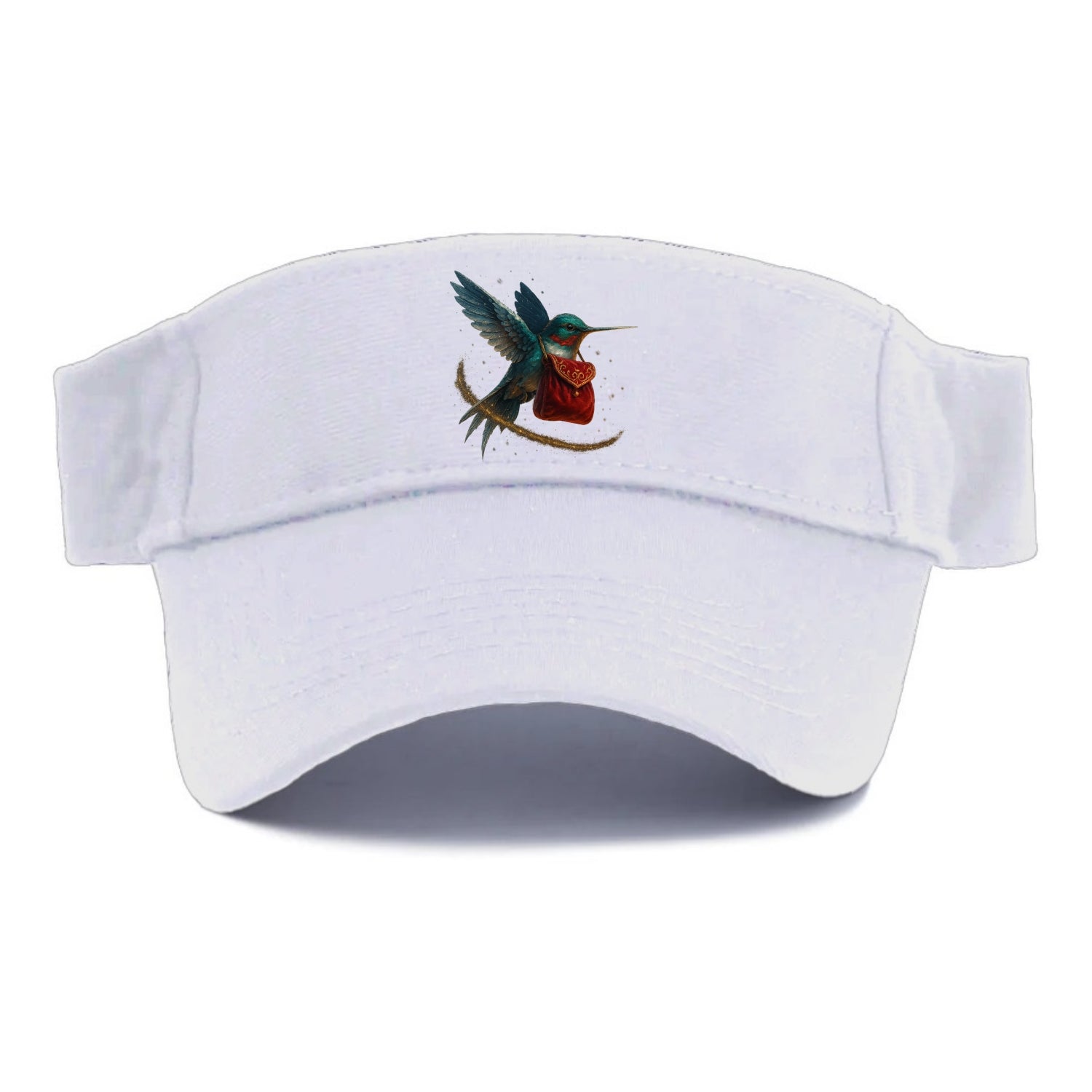 Frostbite Hummingbird Courier  - Visor - White
