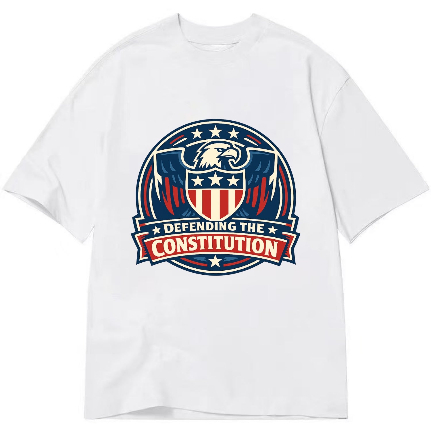 Defend Constitution - Classic T-shirt - White