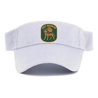 Wolf Warrior  - Visor - White
