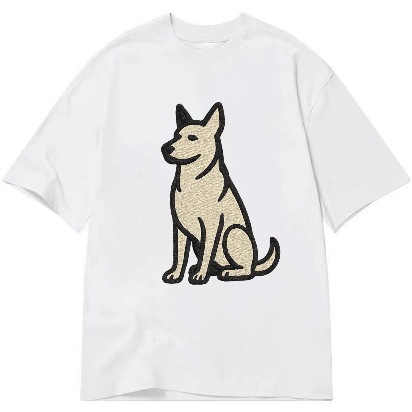 German Sheprador - German Shepherd Lab m Classic T-shirt - White