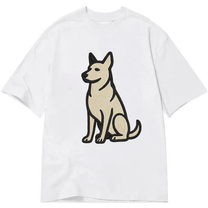 German Sheprador - German Shepherd Lab m Classic T-shirt - White