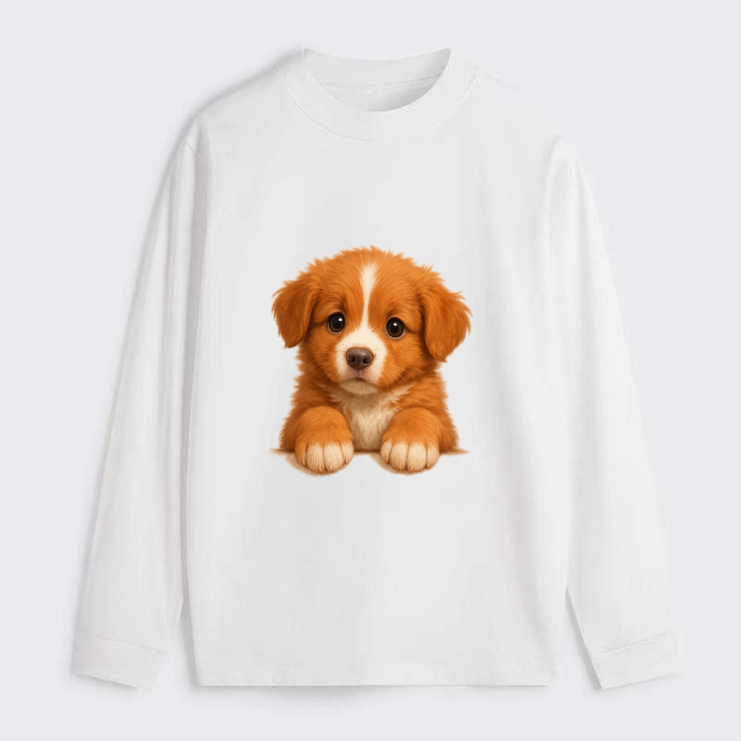 Nova Scotia Duck Tolling Retriever  - Cl - Classic Long Sleeve Shirt - White