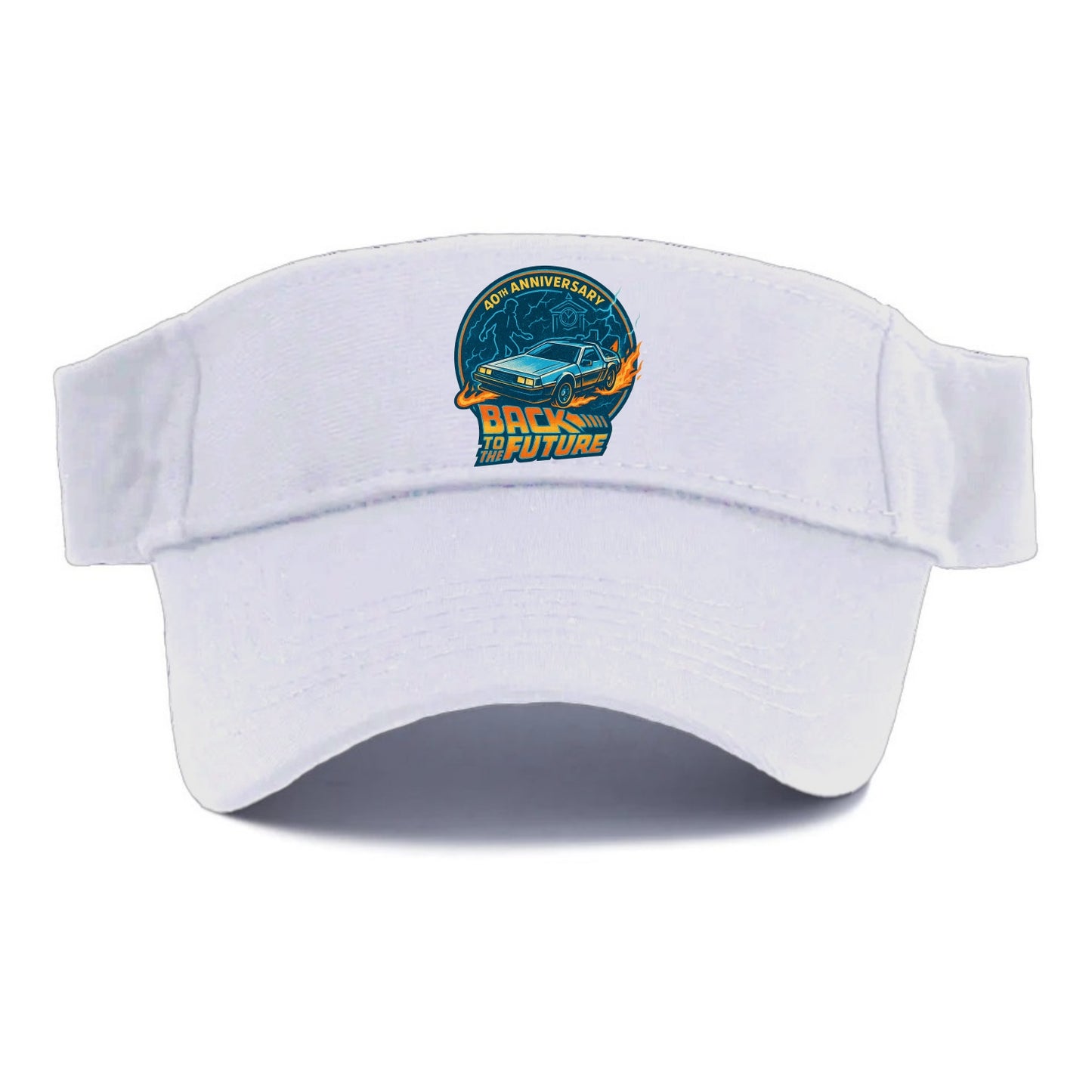 Back To The Future 40th Anniversary - Visor - White