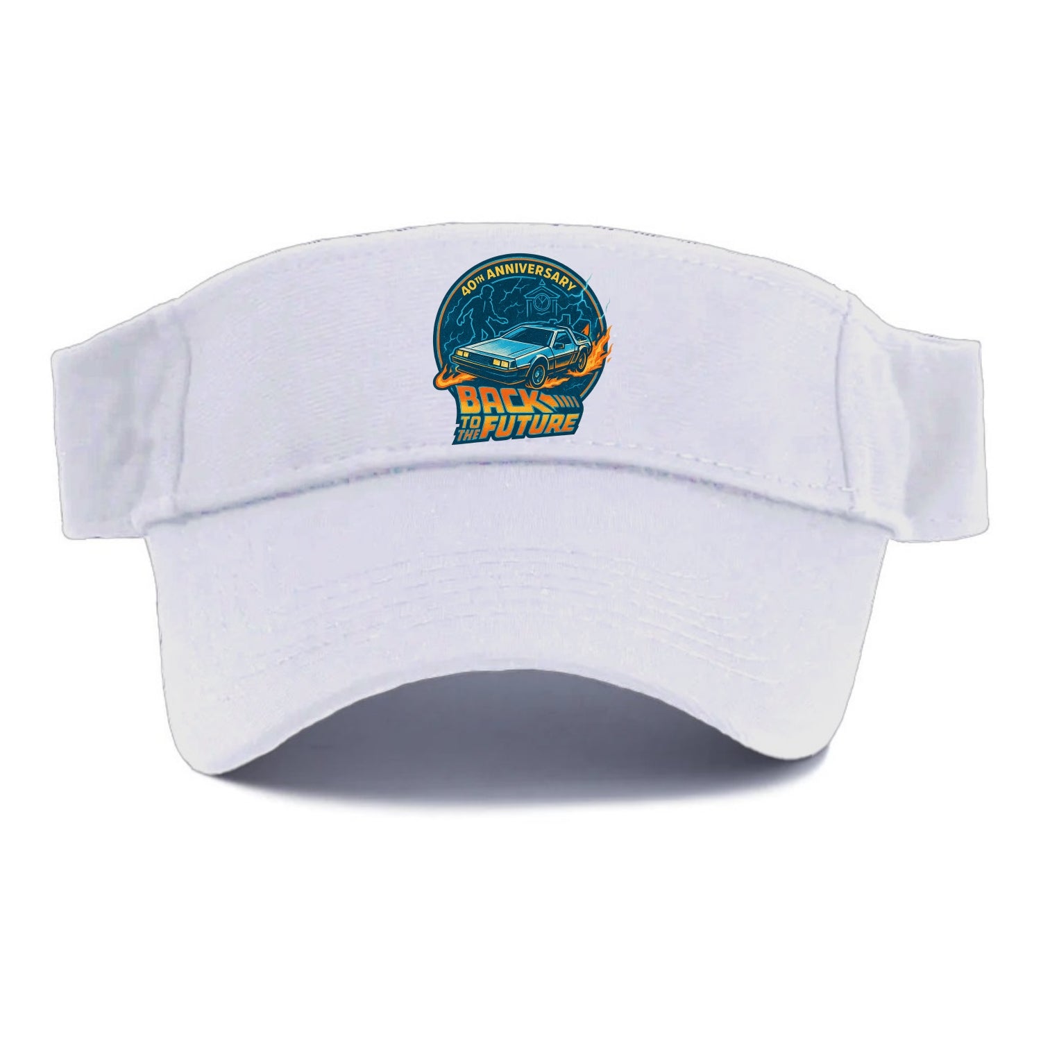 Back To The Future 40th Anniversary - Visor - White
