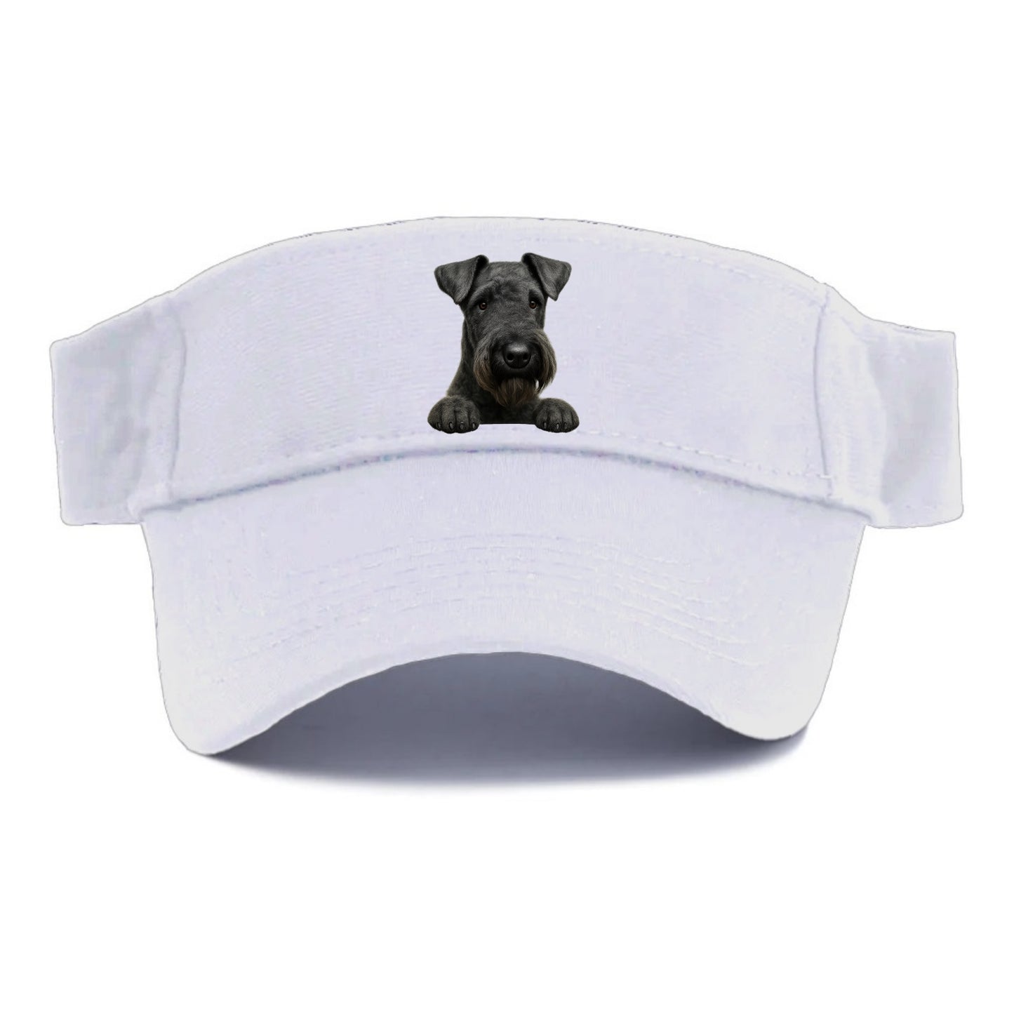 Kerry Blue Terrier  - Visor - White