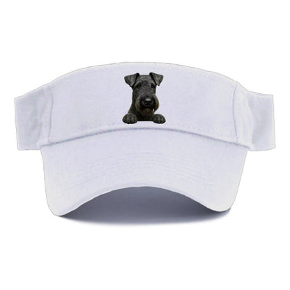 Kerry Blue Terrier  - Visor - White