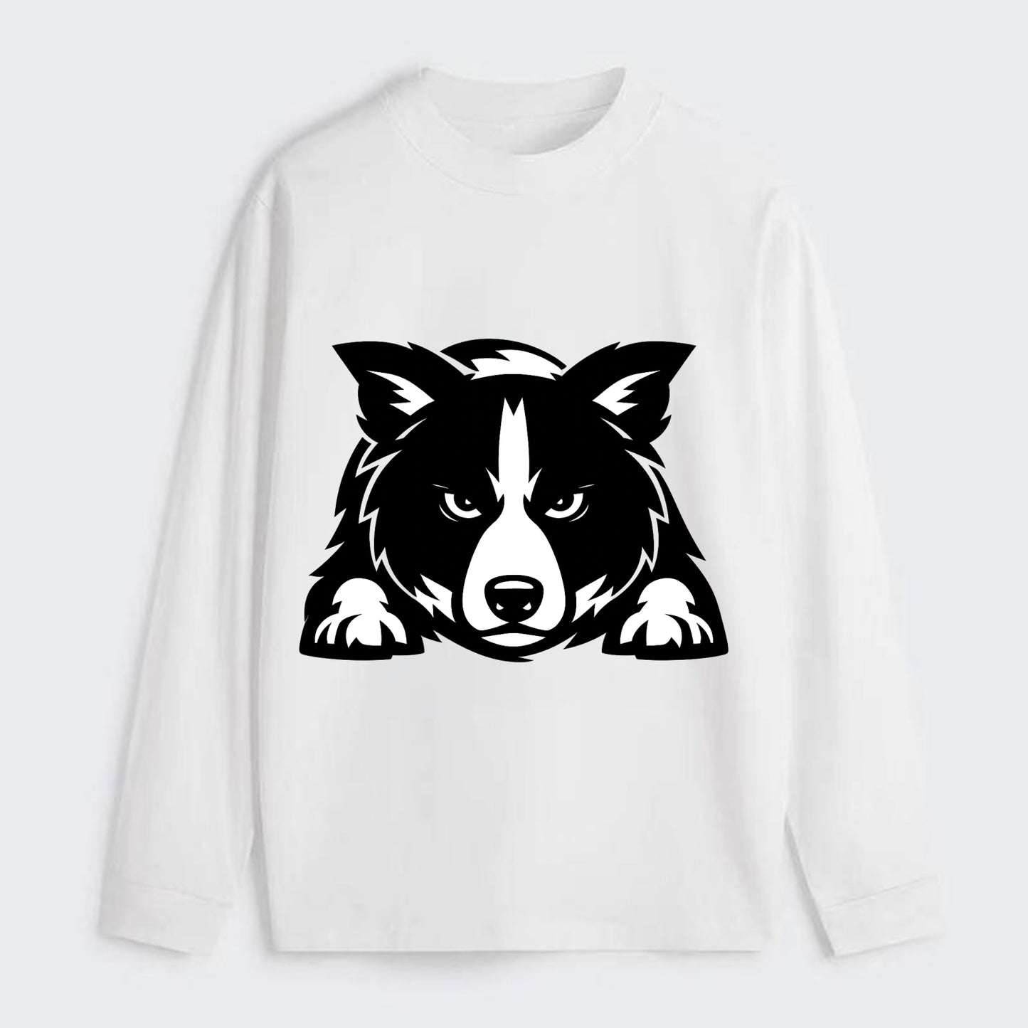 Focused Loyalty - Classic Long Sleeve Shirt - White