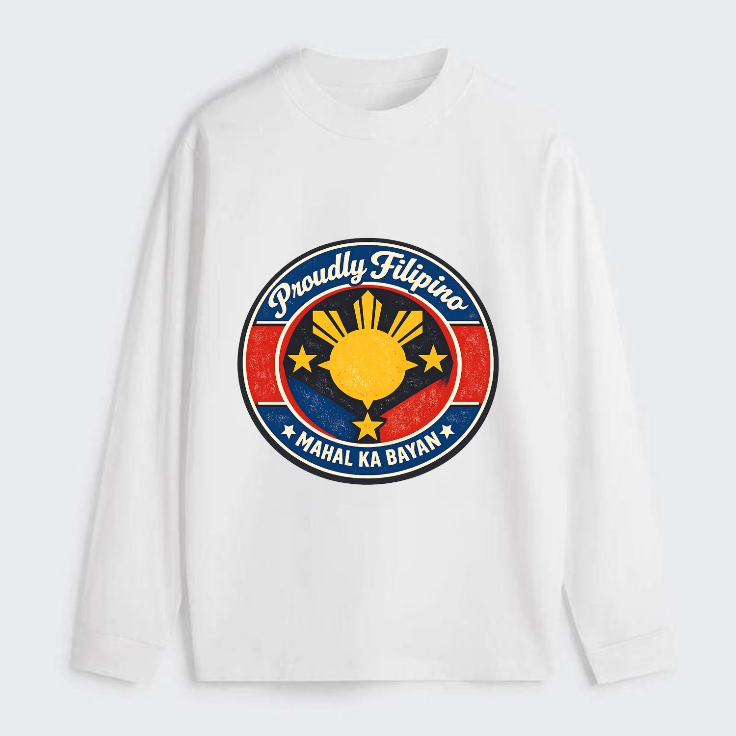 Radiant Philippine Heritage - Classic Long Sleeve Shirt - White