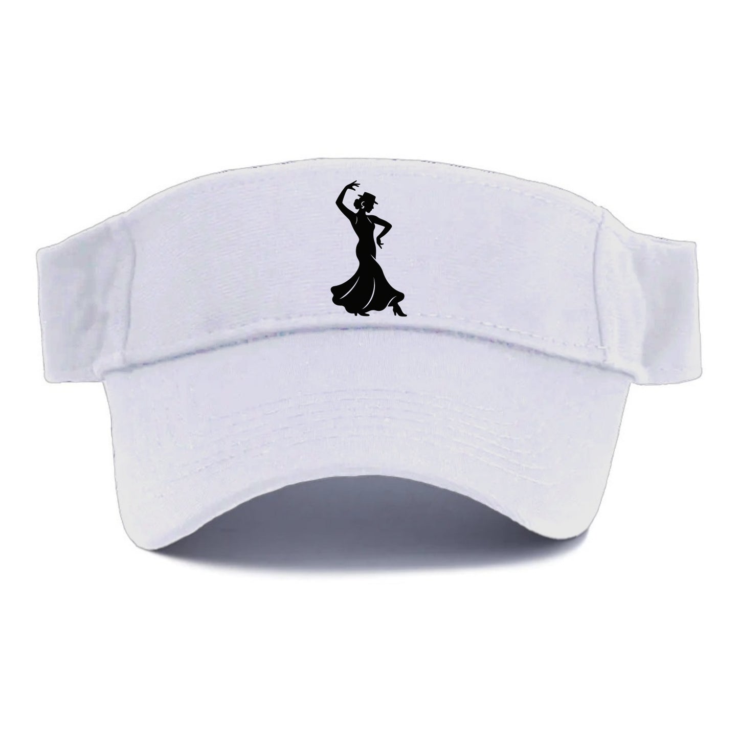 Flamenco dancer passionate stance - Visor - White