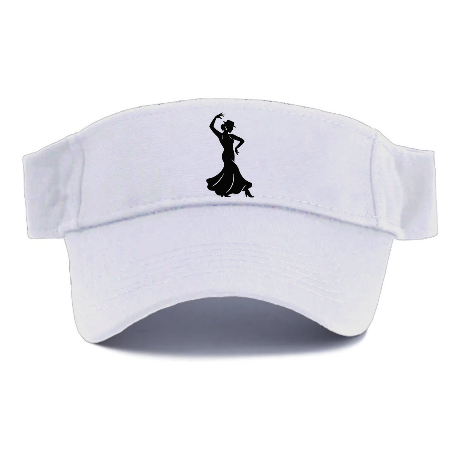 Flamenco dancer passionate stance - Visor - White