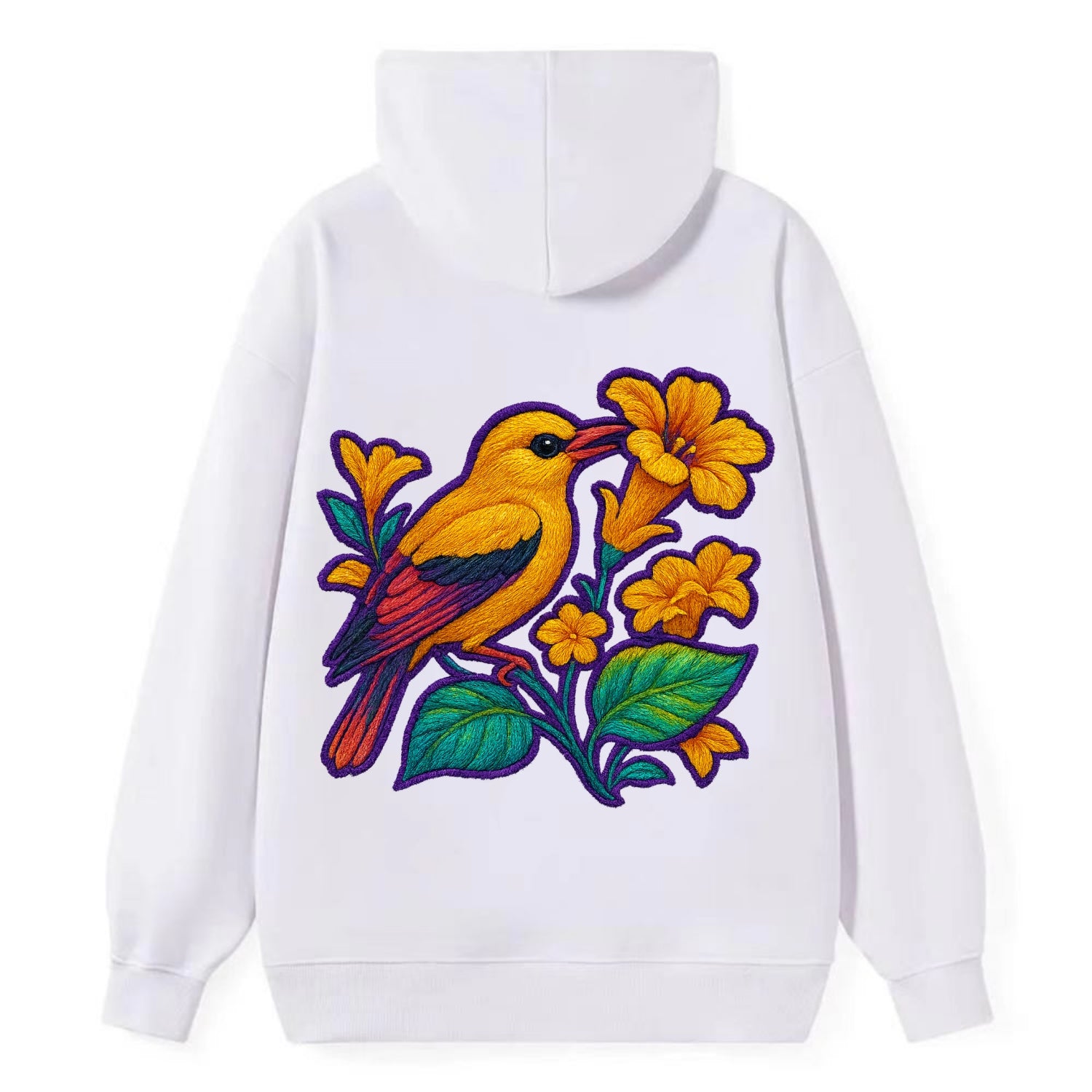 Golden Oriole - Classic Pullover Hoodie - White