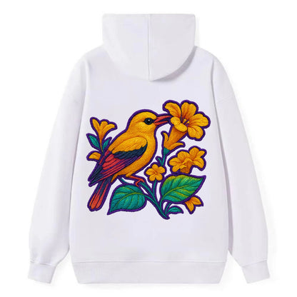 Golden Oriole - Classic Pullover Hoodie - White