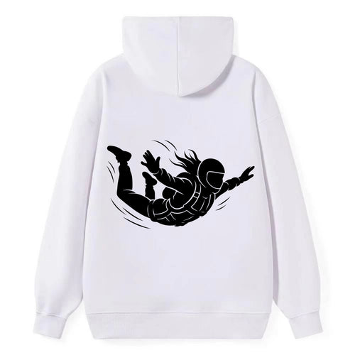 Skydiver free-fall position - Classic Pullover Hoodie
