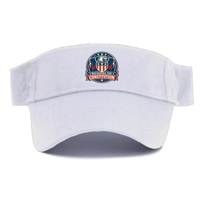 Defend Constitution - Visor - White