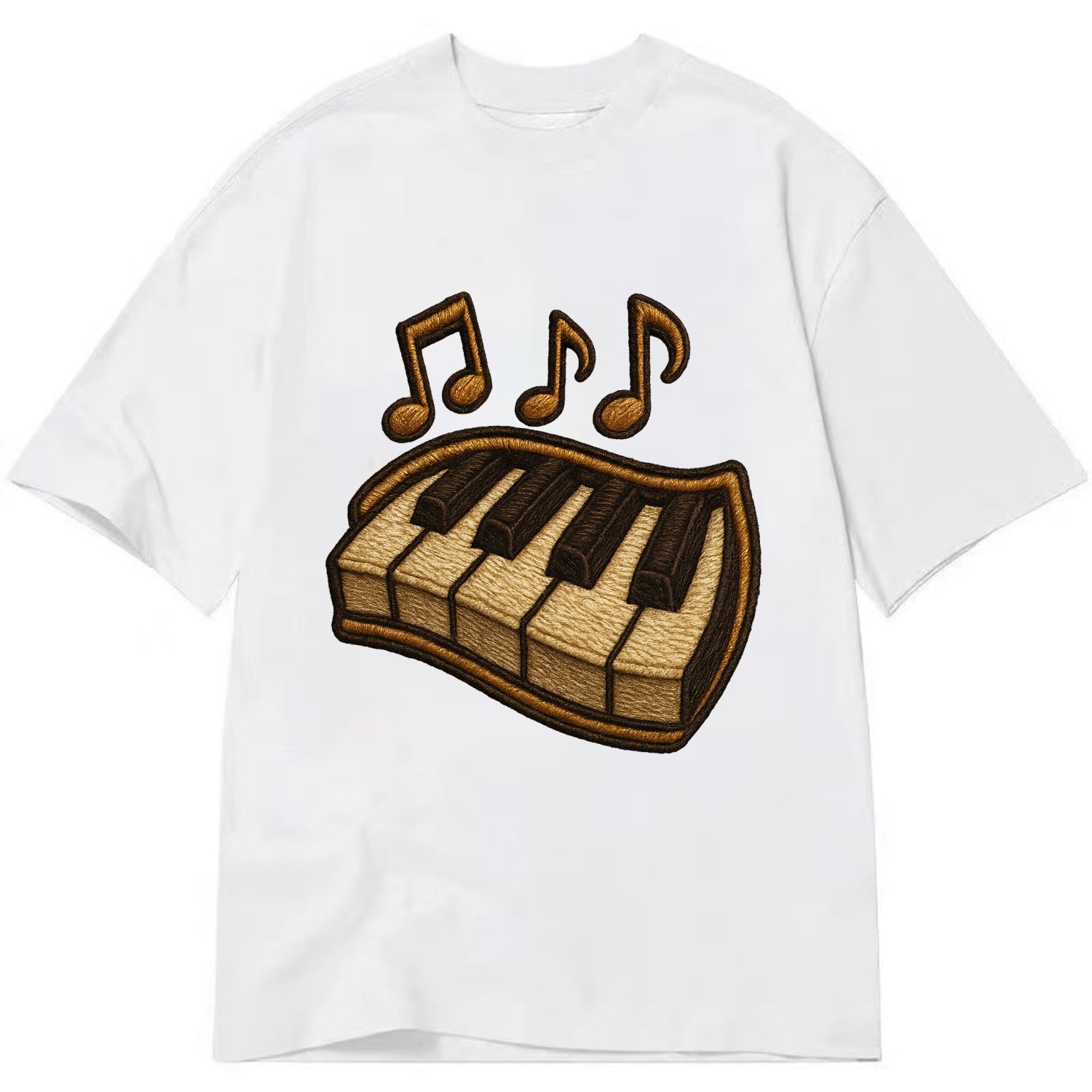 Piano Keys  - Classic T-shirt - White