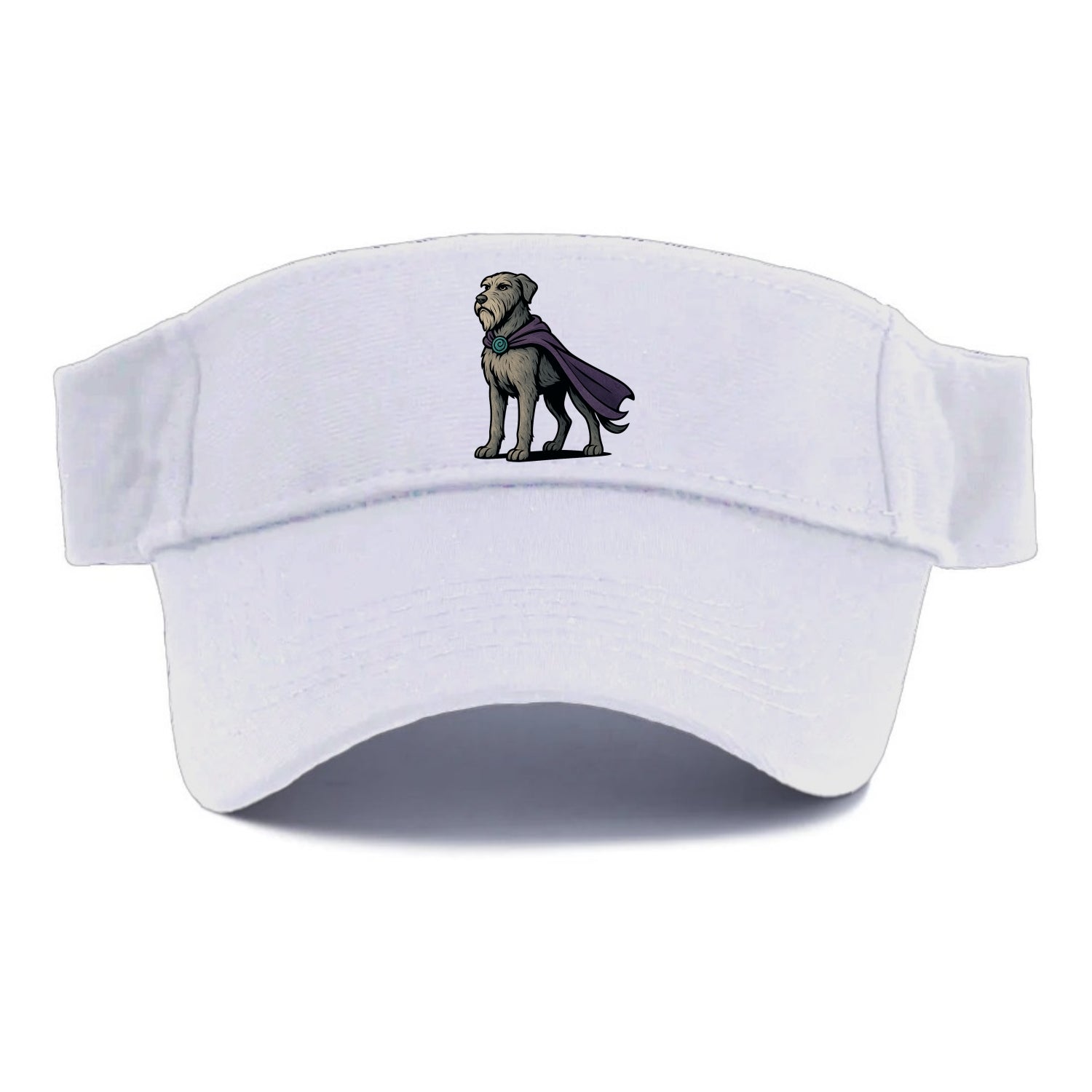 Irish Wolfhound Mystic Hero  - Visor - White