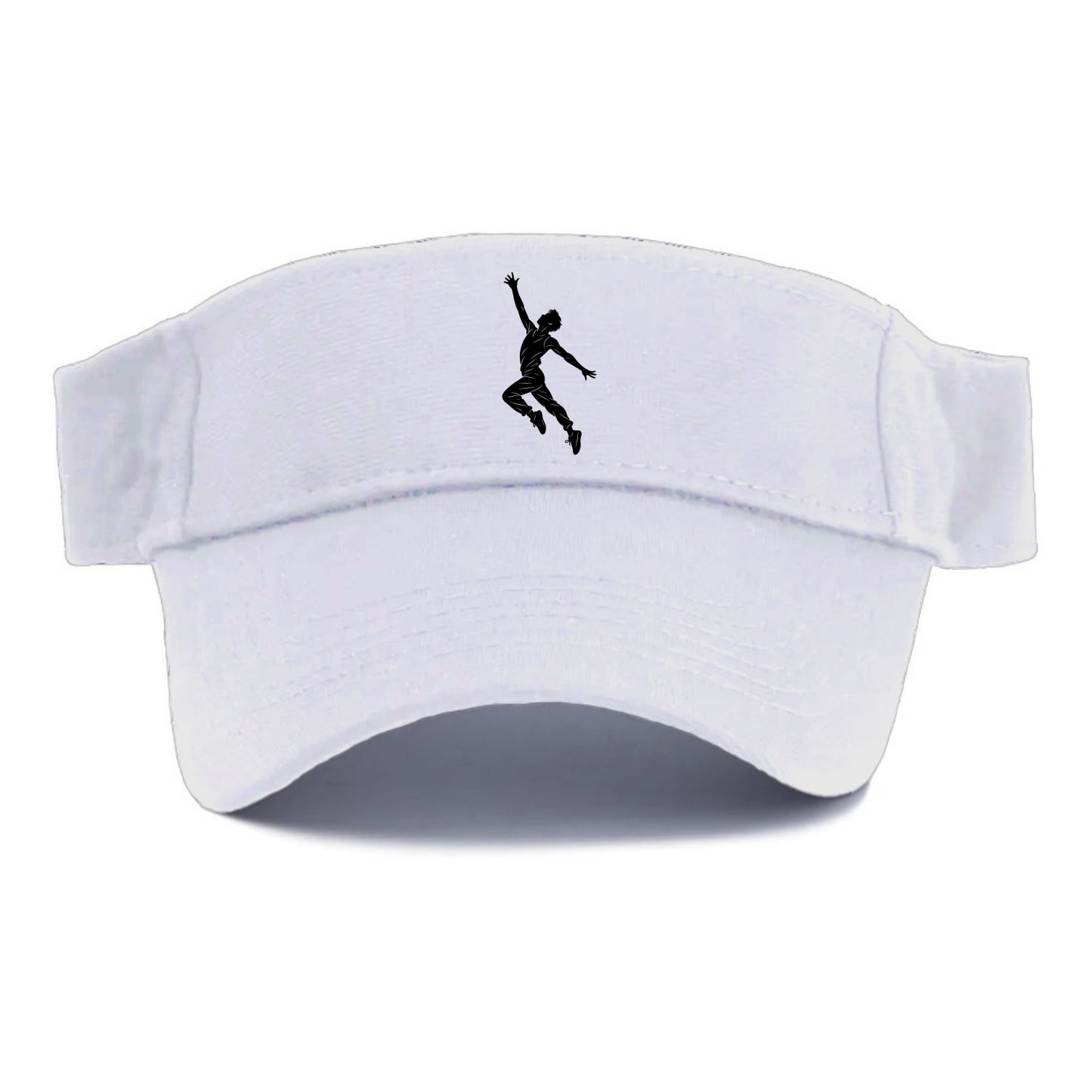 Modern dancer reaching skyward - Visor - White