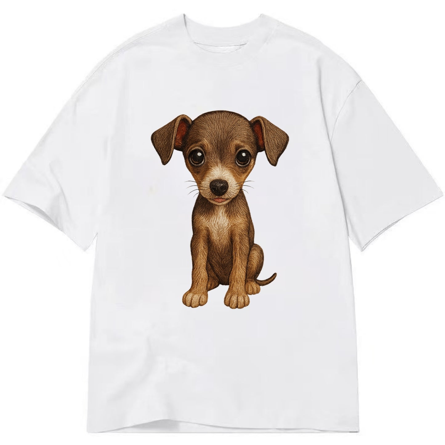 Baby Italian Greyhound Puppy - sleek tiny body, long legs, gentle eyes, - Classic T-shirt - White