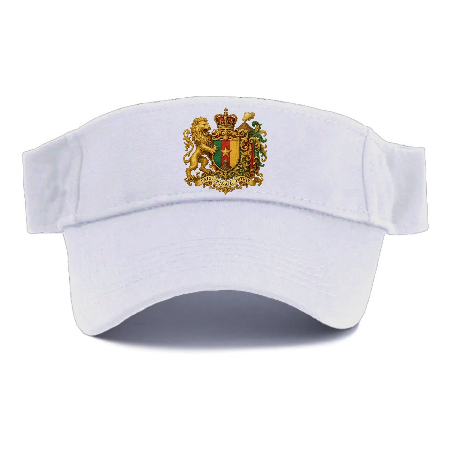 Cameroon Royal Logo  - Visor - White