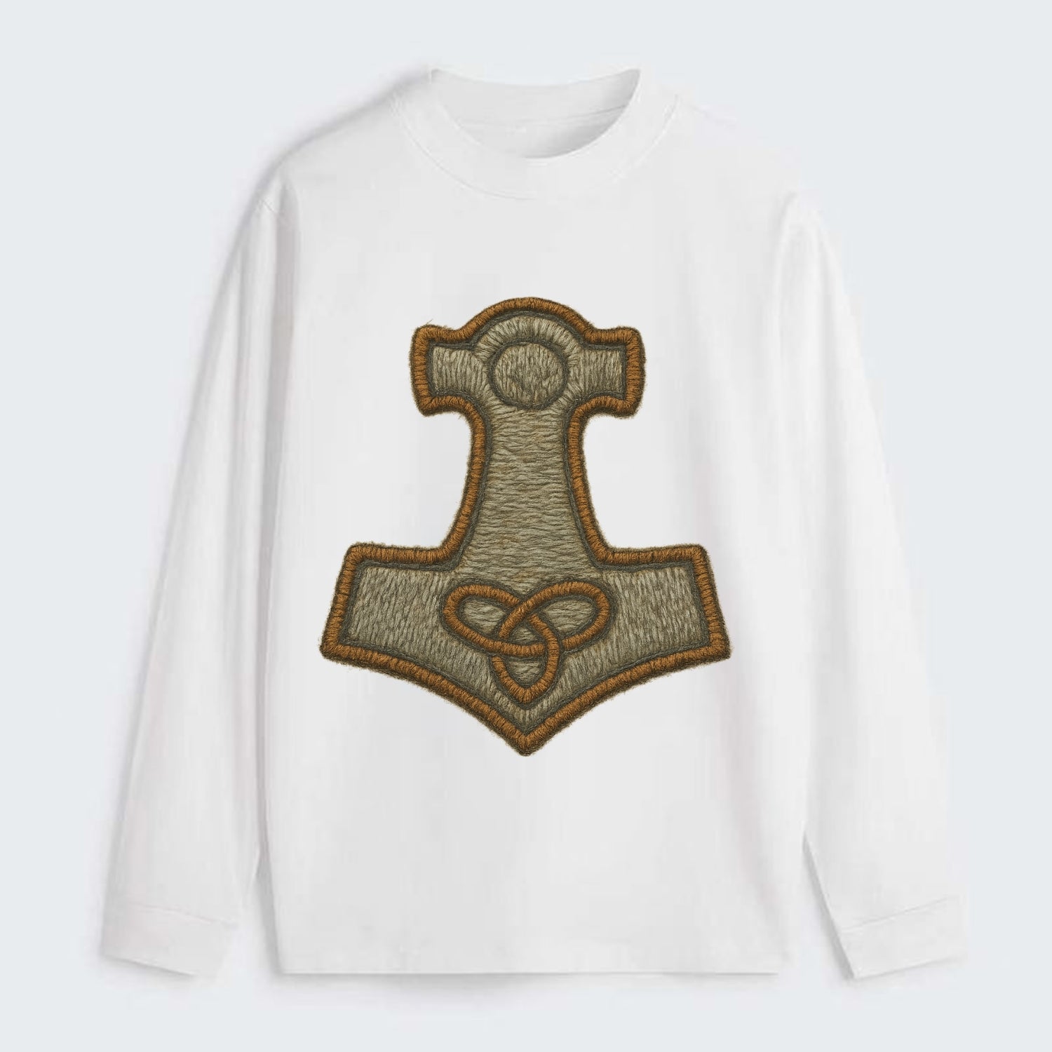 Mjolnir - Classic Long Sleeve Shirt - White