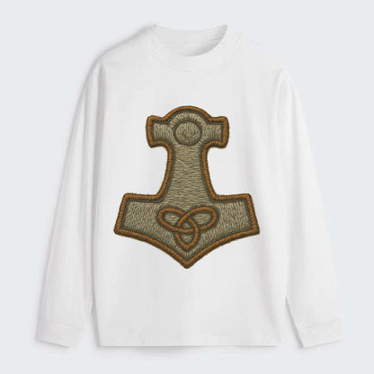 Mjolnir - Classic Long Sleeve Shirt - White