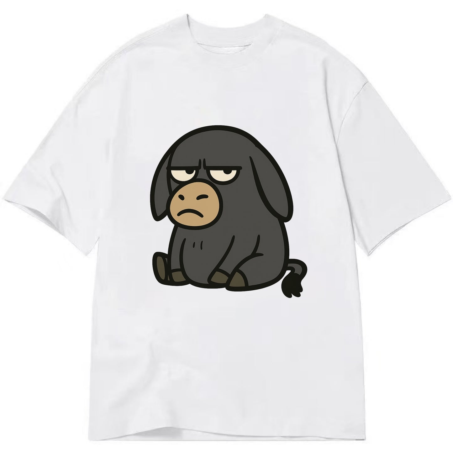 The Donky Judging Silently - Classic T-shirt - White