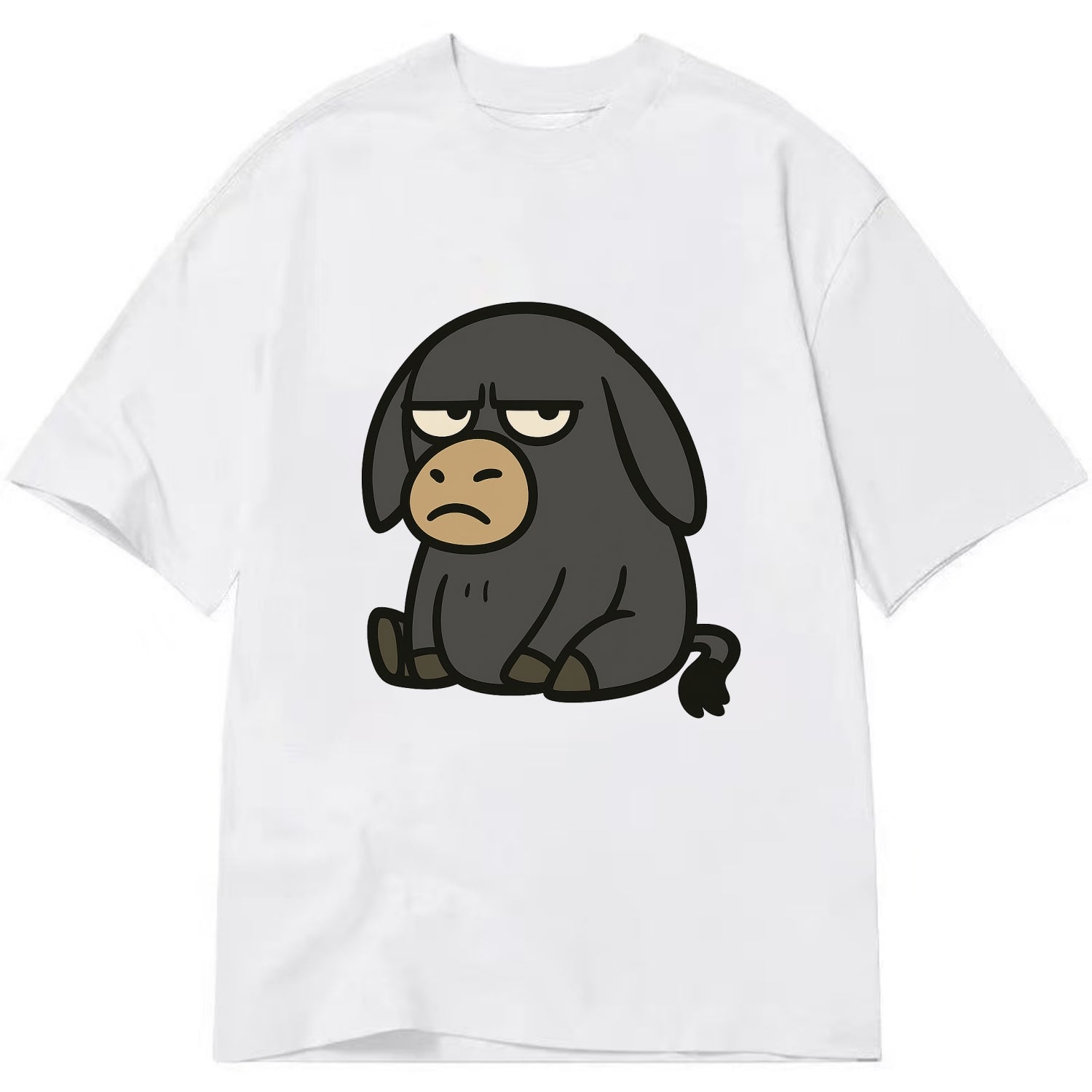 The Donky Judging Silently - Classic T-shirt - White