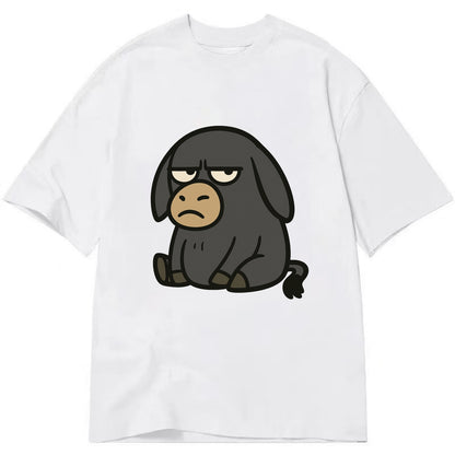 The Donky Judging Silently - Classic T-shirt - White