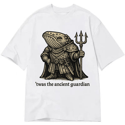 Whale Ancient Guardian  - Classic T-shirt - White