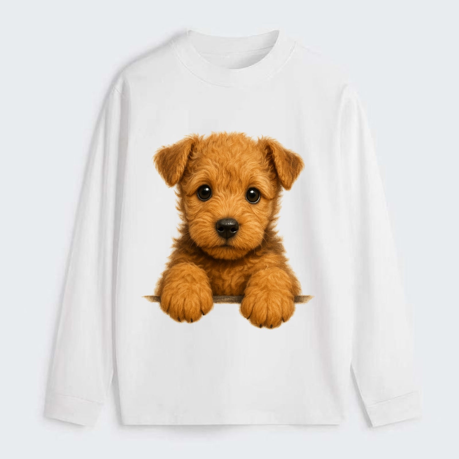 Lakeland Terrier  - Classic Long Sleeve Shirt - White