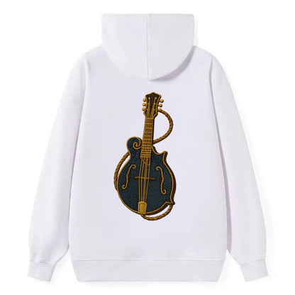 Mandolin  - Classic Pullover Hoodie - White