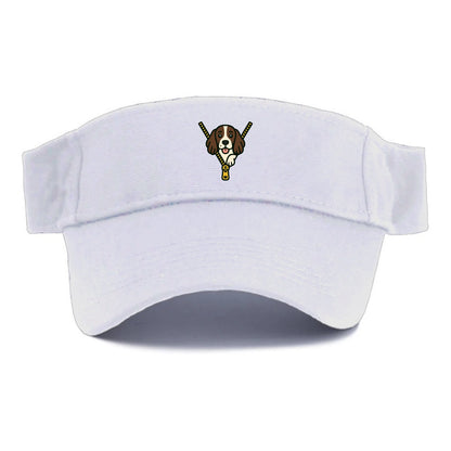 English Springer Spaniel - Visor - White
