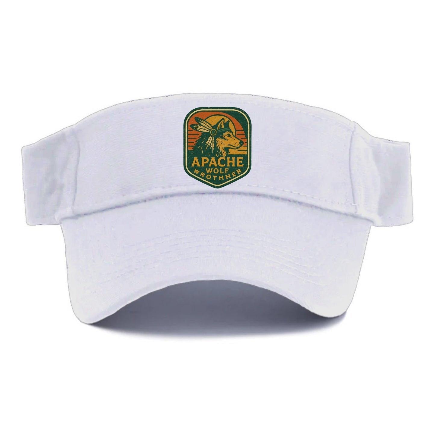 Apache Wolf Brother  - Visor - White