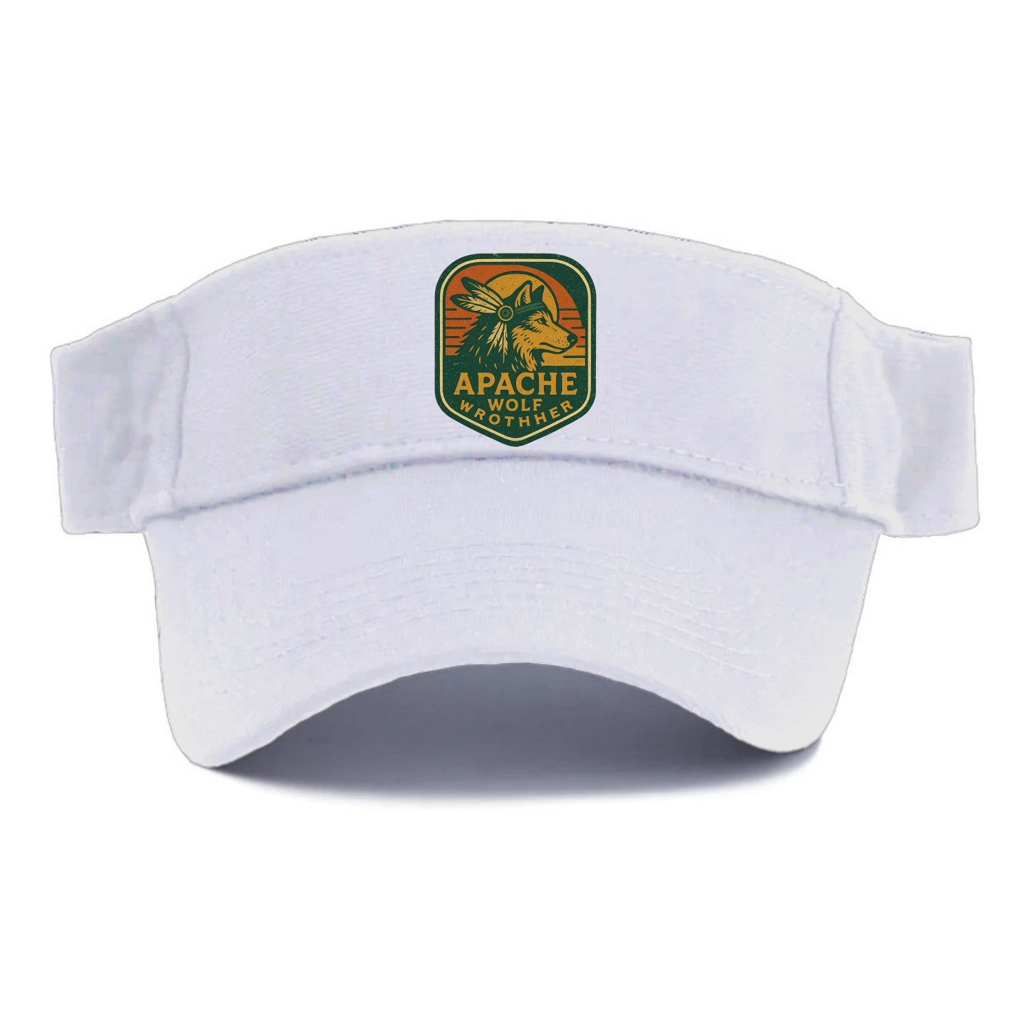 Apache Wolf Brother  - Visor - White