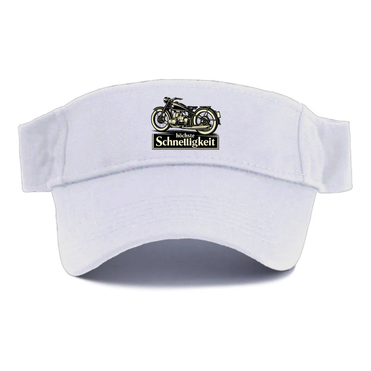 German Speed Motorcycle - Visor - White