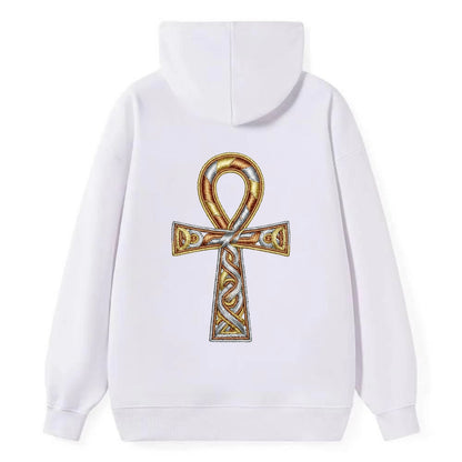 Ankh of Life - Classic Pullover Hoodie - White