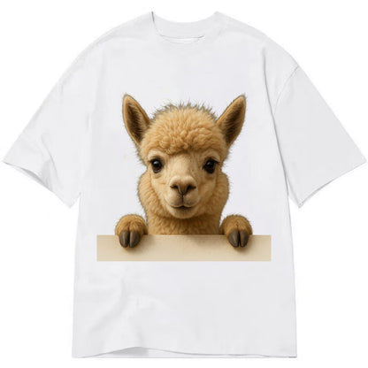 Alpaca  - Classic T-shirt - White
