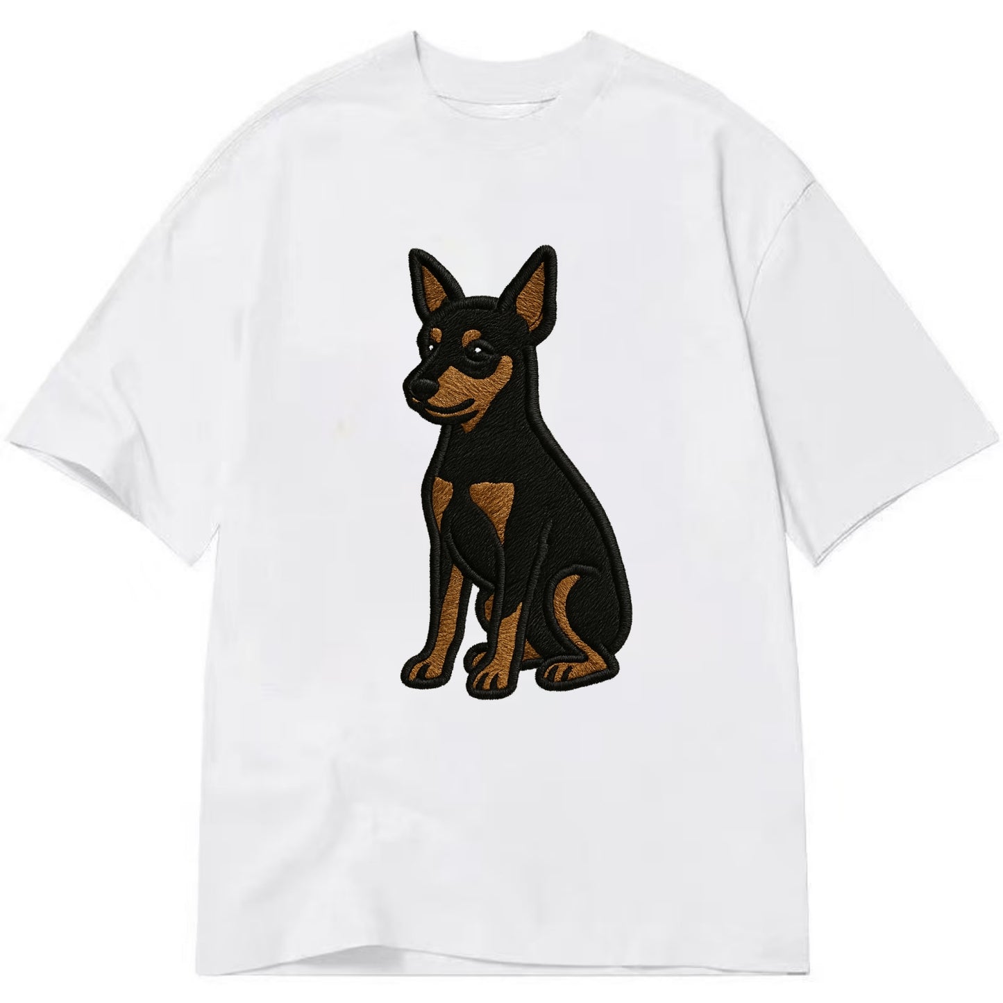 Miniature Pinscher - Black and tan sitti Classic T-shirt - White