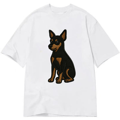Miniature Pinscher - Black and tan sitti Classic T-shirt - White