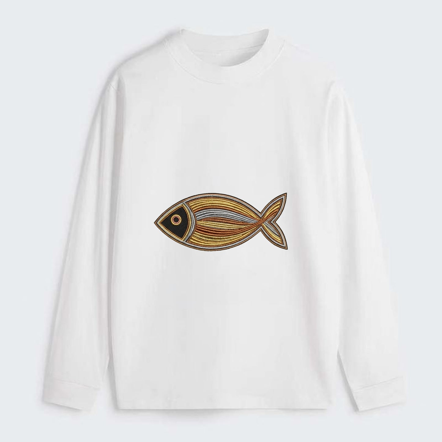 Ichthys - Classic Long Sleeve Shirt - White