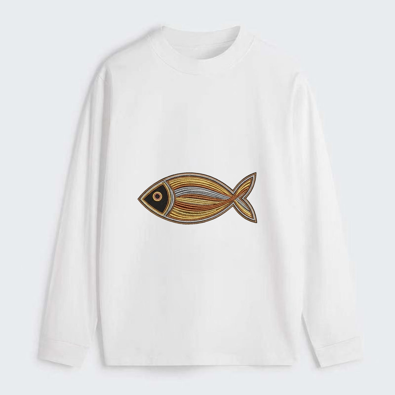 Ichthys - Classic Long Sleeve Shirt - White