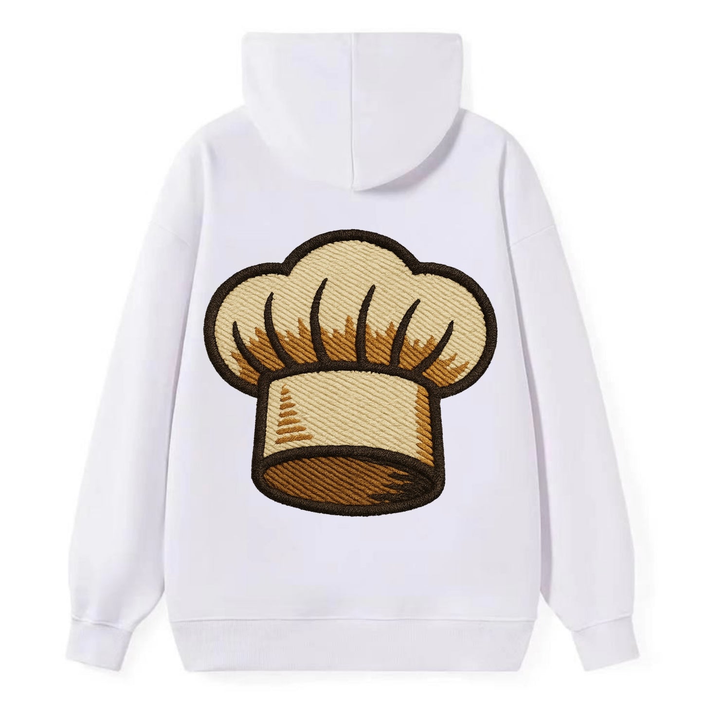 Chef Hat  - Classic Pullover Hoodie - White