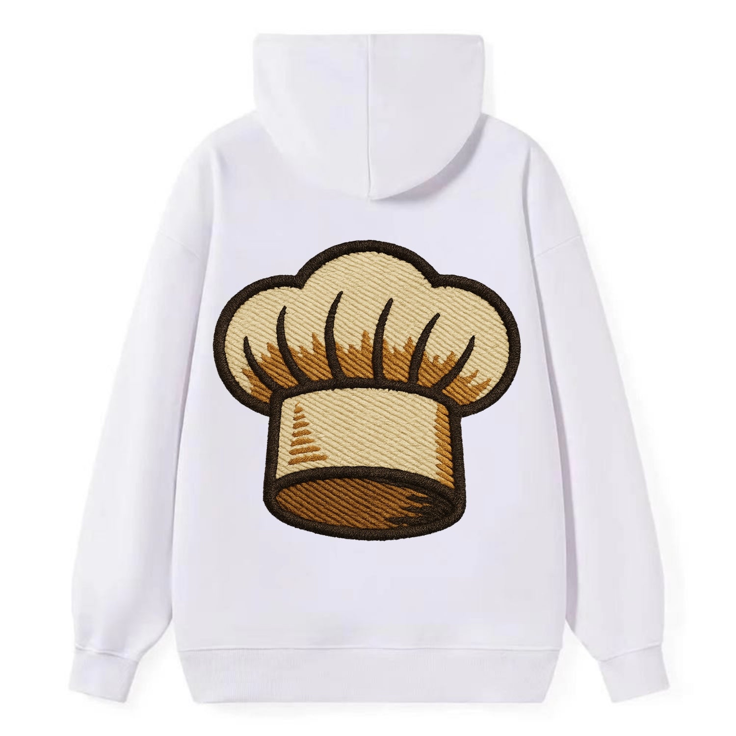 Chef Hat  - Classic Pullover Hoodie - White