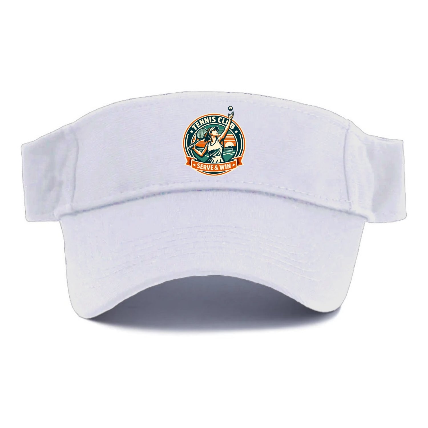 Ace of the Court - Visor - White