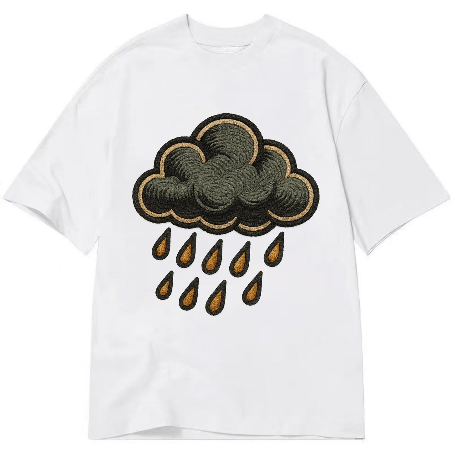Rain Cloud  - Classic T-shirt - White